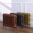 CI-RK460-09-TH - Rook 2 Column Victorian Cast Iron Radiator H460mm x W398mm CI-RK460-09-TH - Rook 2 Column Victorian Cast Iron Radiator H460mm x W398mm